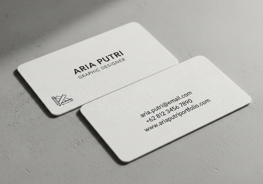 Jenis Kertas untuk Kartu Nama