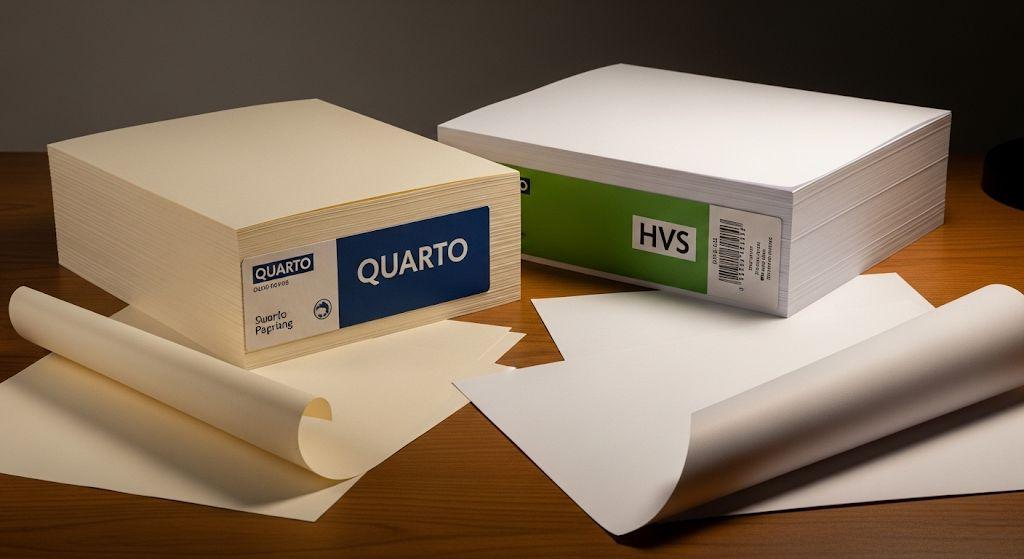 Perbedaan Kertas Kuarto dan HVS