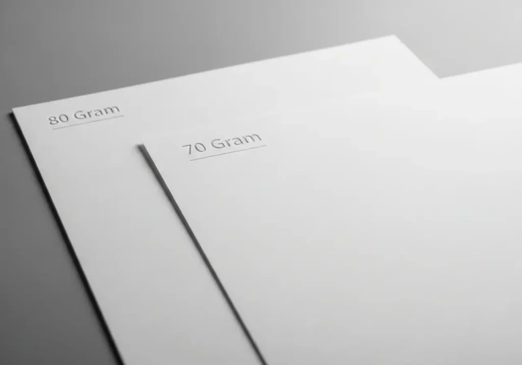 Perbedaan Kertas A4 80 Gram dengan 70 Gram