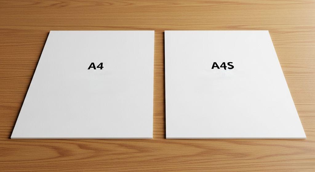 perbedaan kertas a4 dan a4s