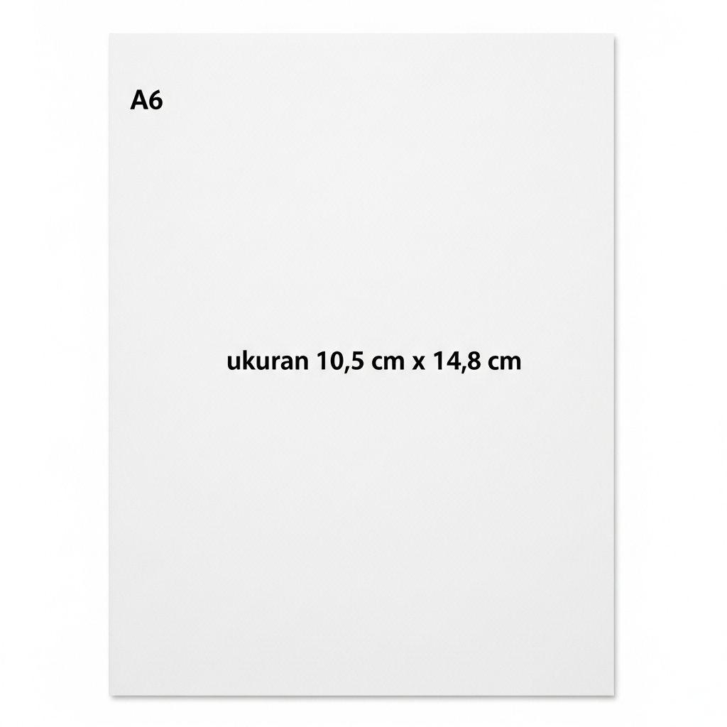 Ukuran Kertas A6