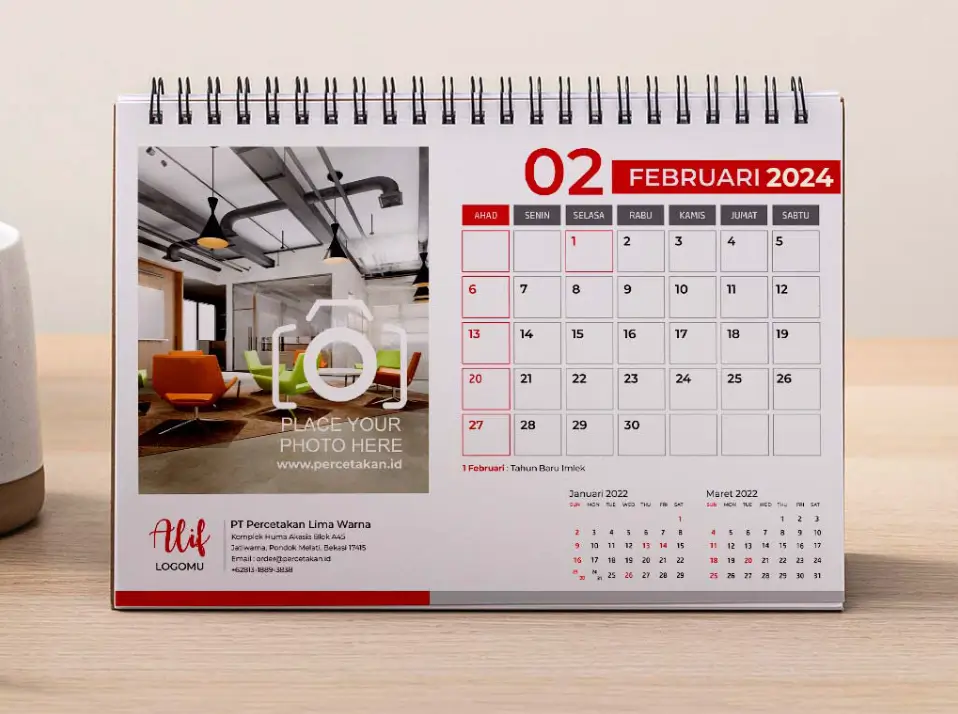 ukuran kalender